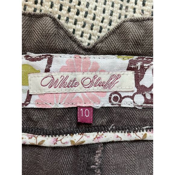 White Stuff Cropped Trousers Size 10 - Picture 5 of 7